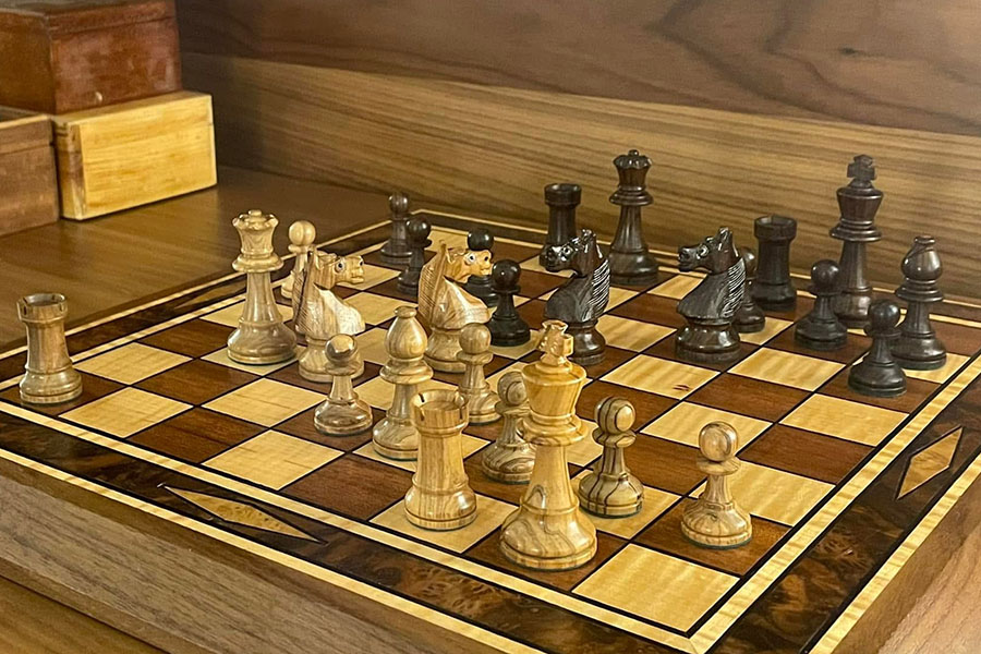 Vintage Chess Pieces